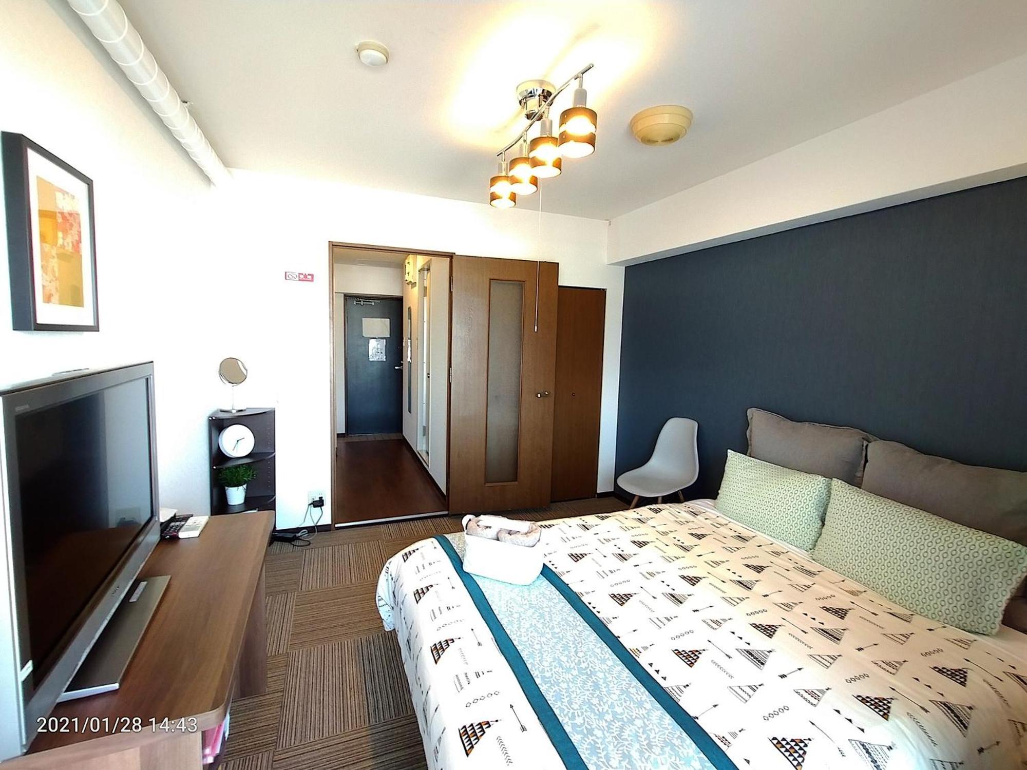 Apartamento Coco Fukuoka Chiyo Habitación foto